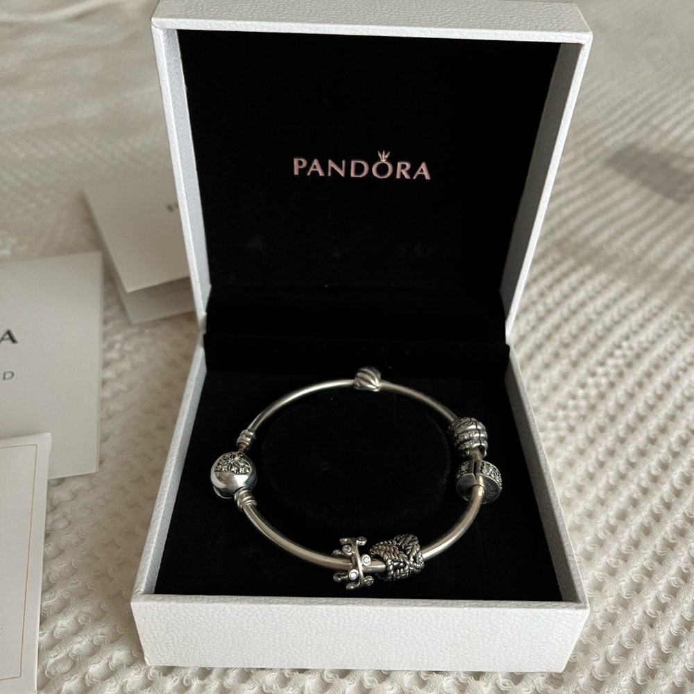 Pandora bracelets with charms